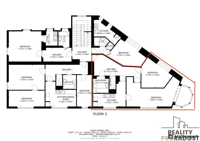 Pronájem bytu 2+1, Chotěboř, Herrmannova, 82 m2