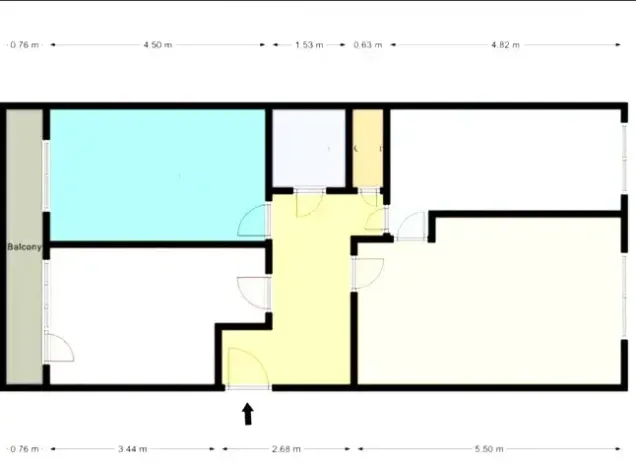 Prodej bytu 3+1, Krupka, Dukelských hrdinů, 68 m2