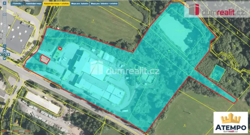 Pronájem výrobních prostor, Vimperk - Vimperk III, Špidrova, 22351 m2