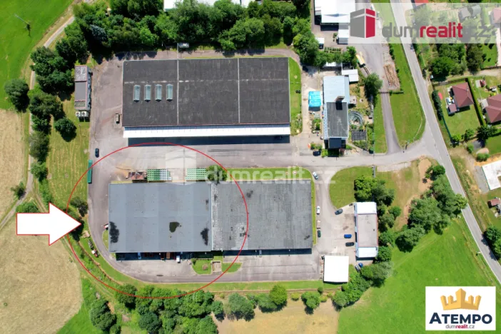 Pronájem skladu, Lhenice, Netolická, 1582 m2