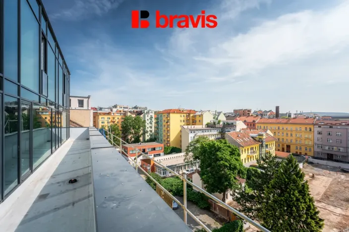 Pronájem bytu 1+kk, Brno - Zábrdovice, Příkop, 30 m2