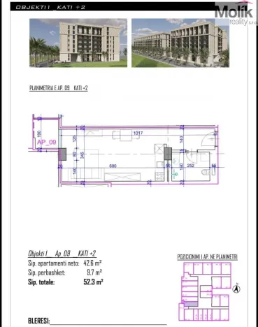 Prodej bytu 2+kk, Golem, 42 m2