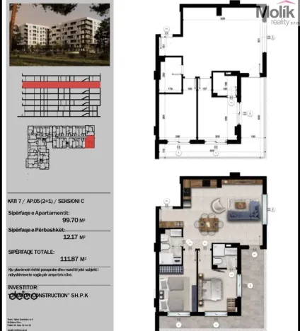 Prodej bytu 3+kk, Golem, 99 m2