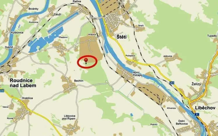 Pronájem pole, Bechlín, 5928 m2