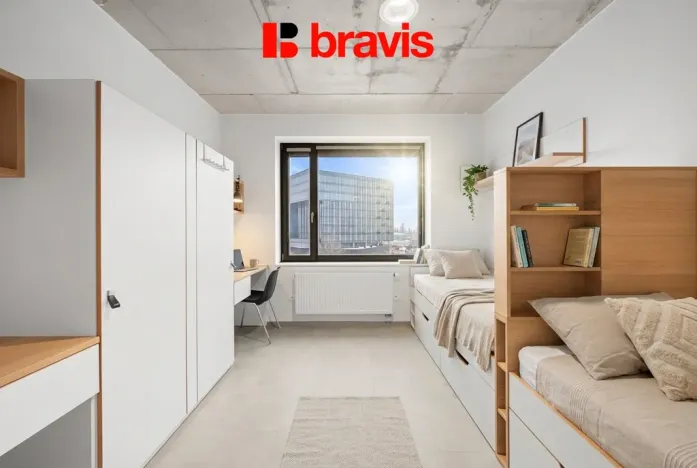 Pronájem bytu 1+kk, Brno - Trnitá, Dornych, 24 m2