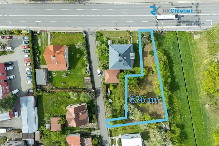 Prodej pozemku pro bydlení, Frýdek-Místek, Ostravská, 836 m2