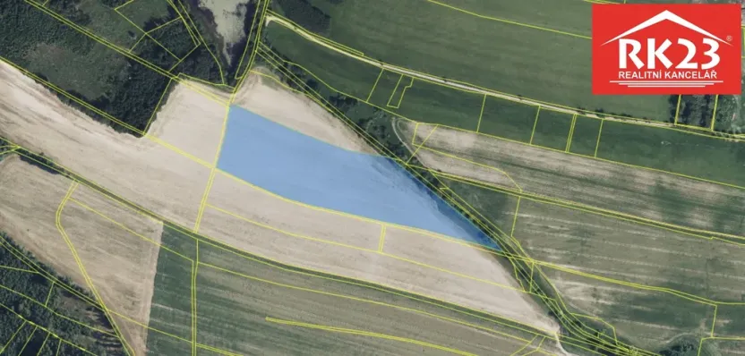 Prodej pole, Vítězná - Huntířov, 55372 m2