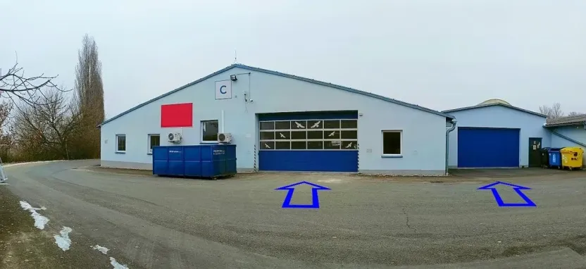 Pronájem skladu, Osov, 2385 m2