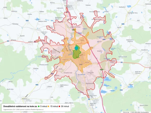 Prodej bytu 3+kk, Tábor - Čekanice, Fibichova, 94 m2