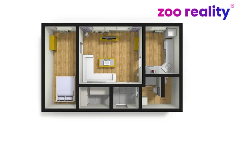 Pronájem bytu 2+1, Přerov, Hranická, 45 m2