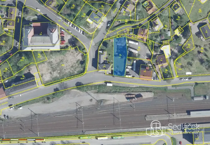 Prodej zahrady, Sokolov, 710 m2