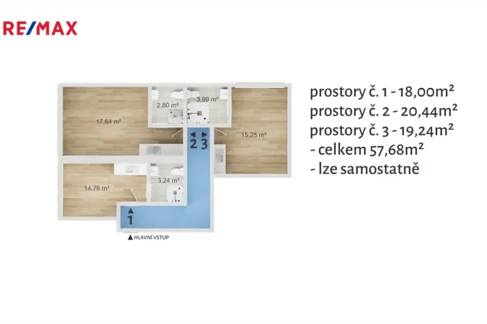 Pronájem obchodního prostoru, Havířov, U Stadionu, 20 m2