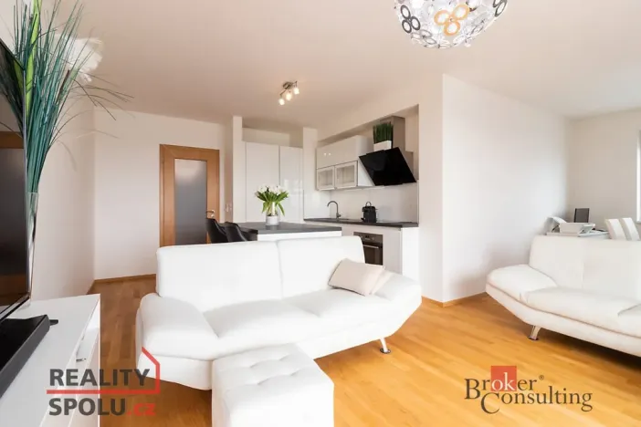 Pronájem bytu 3+kk, Praha - Řeporyje, Wiesenthalova, 76 m2