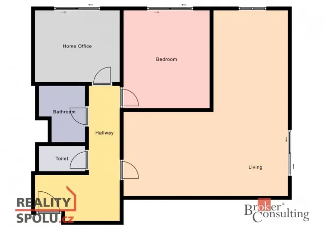 Pronájem bytu 3+kk, Praha - Řeporyje, Wiesenthalova, 76 m2