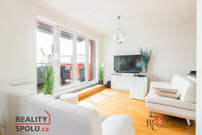 Pronájem bytu 3+kk, Praha - Řeporyje, Wiesenthalova, 76 m2