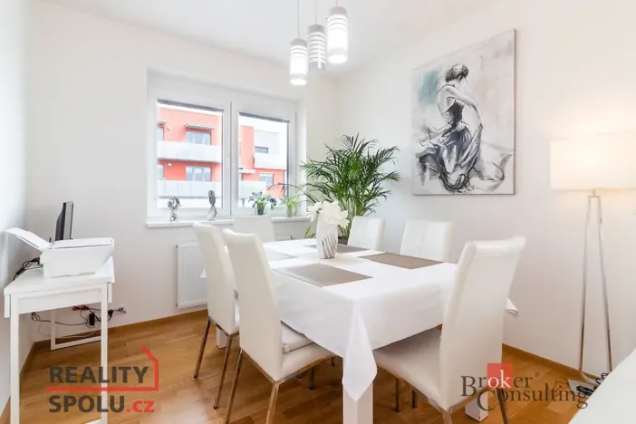 Pronájem bytu 3+kk, Praha - Řeporyje, Wiesenthalova, 76 m2