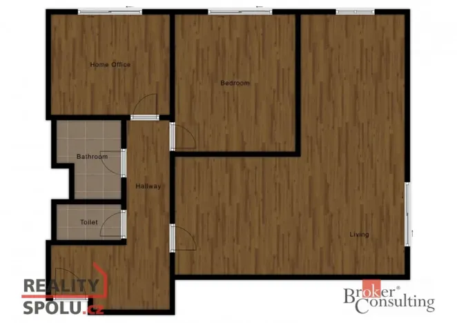 Pronájem bytu 3+kk, Praha - Řeporyje, Wiesenthalova, 76 m2