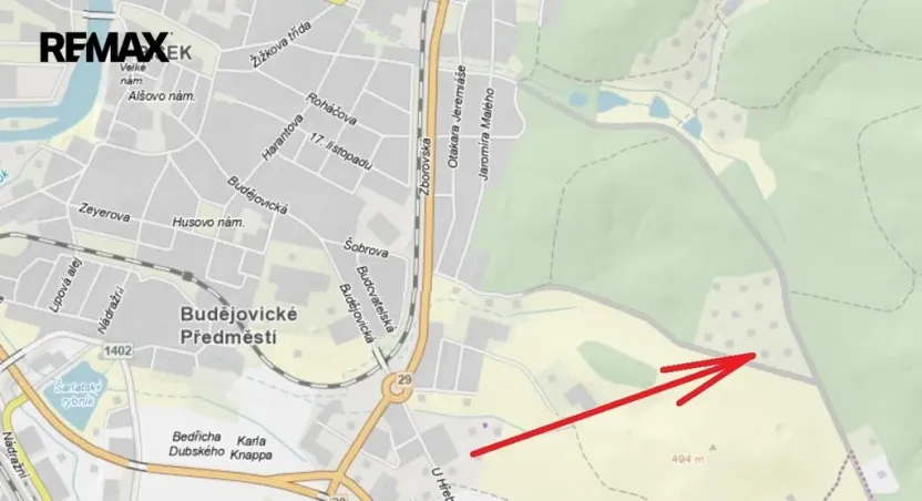 Prodej pozemku pro bydlení, Písek, Šobrova, 846 m2