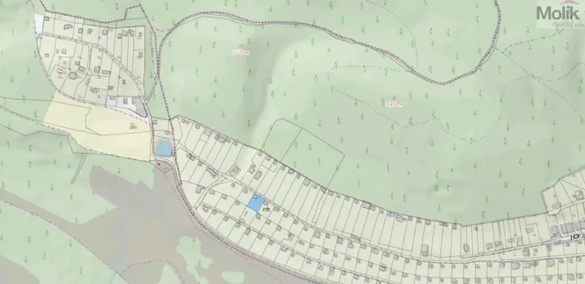 Prodej zahrady, Most, 491 m2