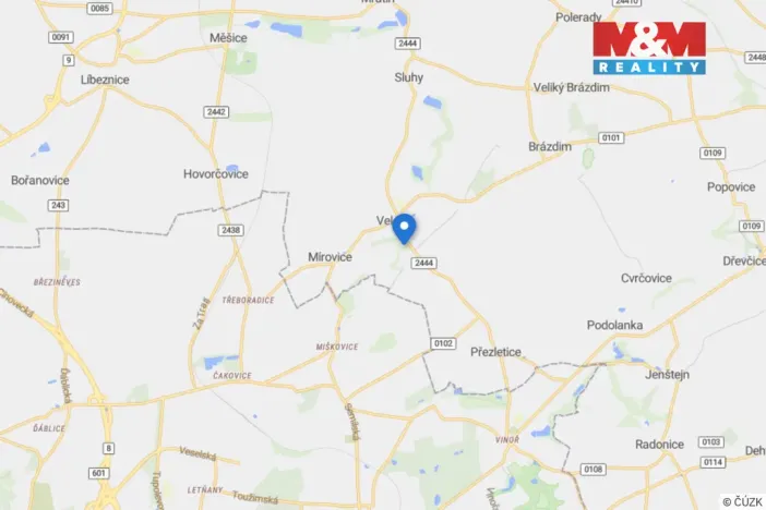 Pronájem skladu, Veleň, K Cihelně, 765 m2