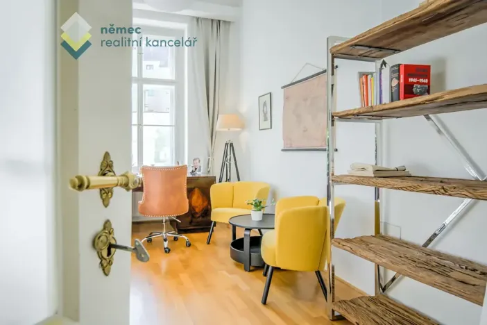 Pronájem bytu 3+1, Praha - Vinohrady, Záhřebská, 106 m2