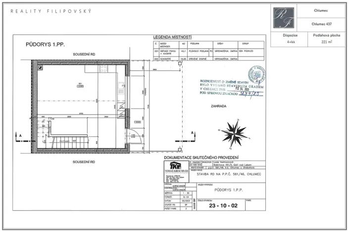 Prodej rodinného domu, Chlumec, 221 m2