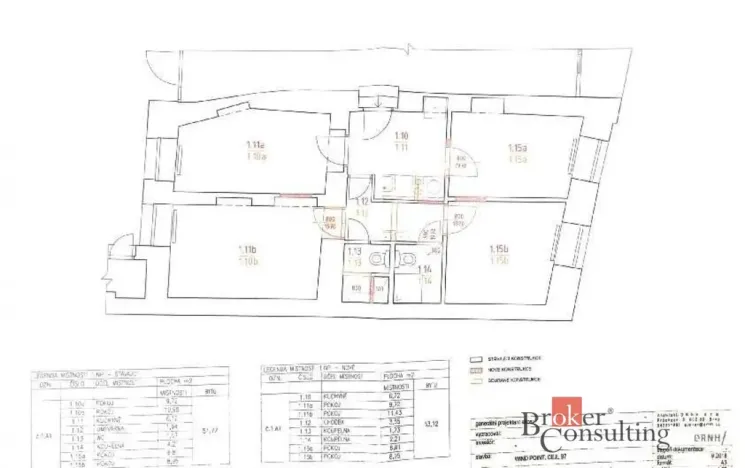 Prodej bytu 4+1, Brno - Zábrdovice, Cejl, 53 m2