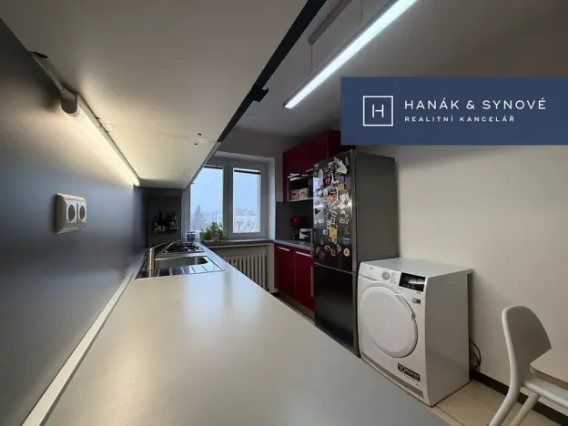 Pronájem bytu 2+1, Brno, Náplavka, 58 m2