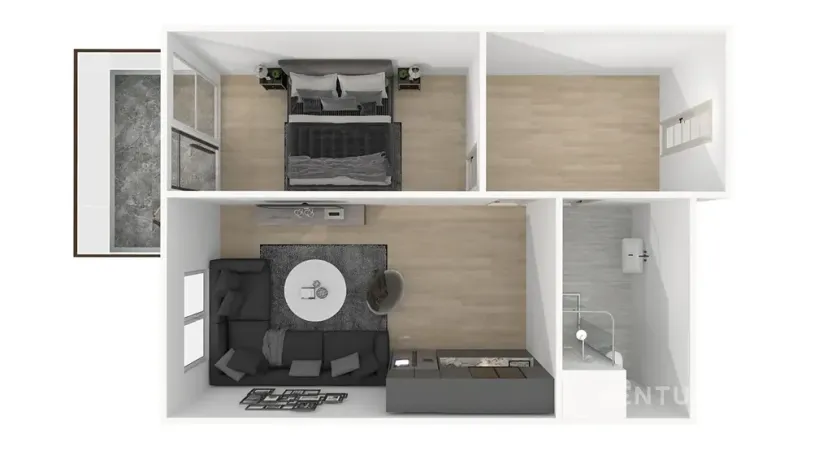 Pronájem bytu 2+kk, Plzeň, U Velkého rybníka, 60 m2