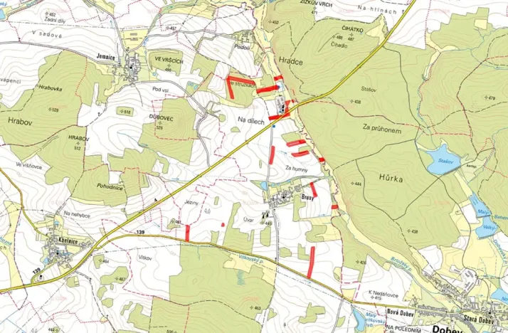 Prodej pole, Přešťovice, 50325 m2