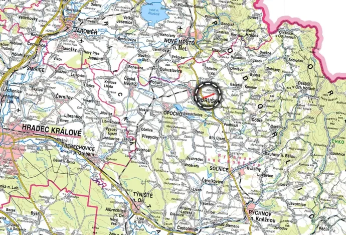 Prodej pole, Dobruška, 45446 m2