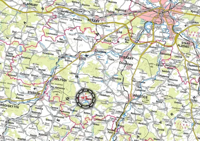 Prodej pole, Merklín, 25779 m2