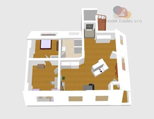 Pronájem bytu 3+kk, Prostějov, Plumlovská, 110 m2