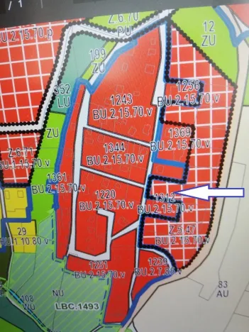 Prodej pozemku, Liberec, Borůvková, 1045 m2