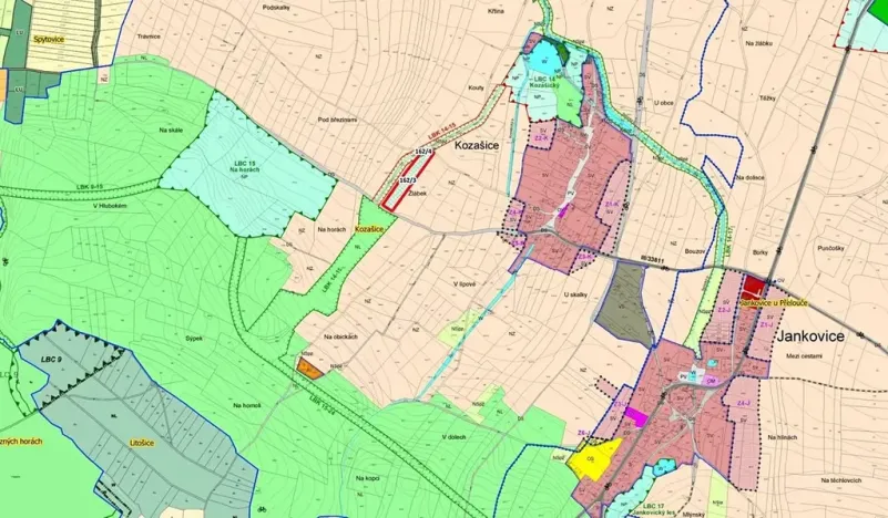 Prodej pole, Jankovice, 6844 m2