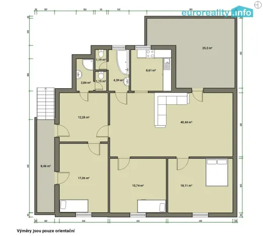 Prodej rodinného domu, Velká Hleďsebe, Havlíčkova, 229 m2