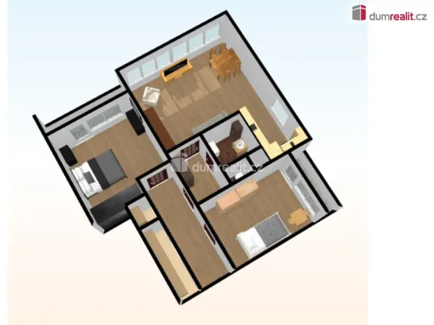 Prodej bytu 3+kk, Praha - Chodov, Tererova, 82 m2