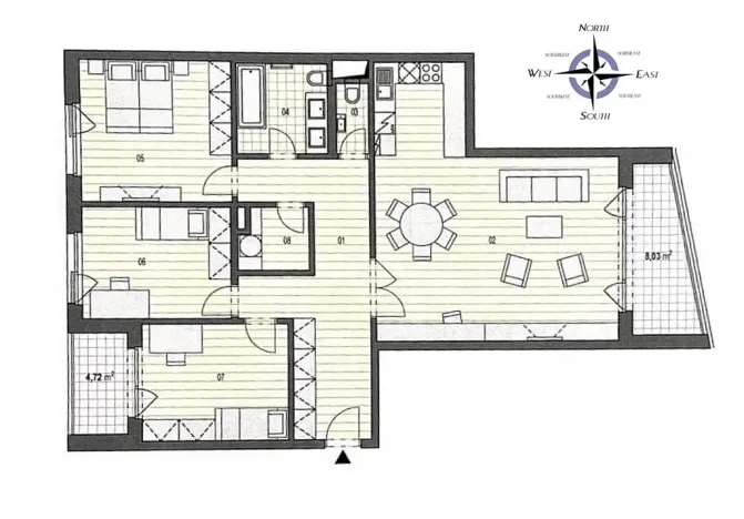Pronájem bytu 4+kk, Ostrava - Moravská Ostrava, Důlní, 120 m2