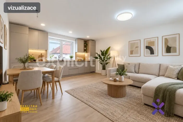 Prodej bytu 2+kk, Nezdenice, 49 m2