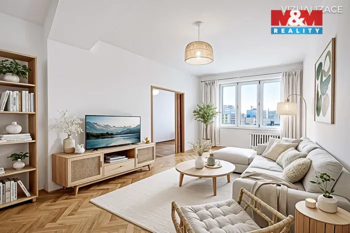 Prodej bytu 3+1, Uničov, Nerudova, 67 m2