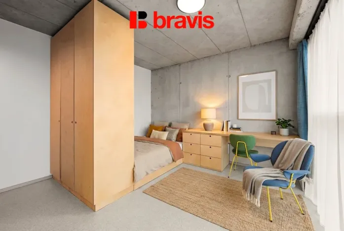 Pronájem bytu 1+kk, Brno - Trnitá, Dornych, 27 m2