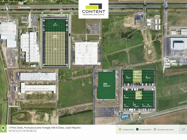 Pronájem skladu, Staňkovice, Jižní, 4246 m2