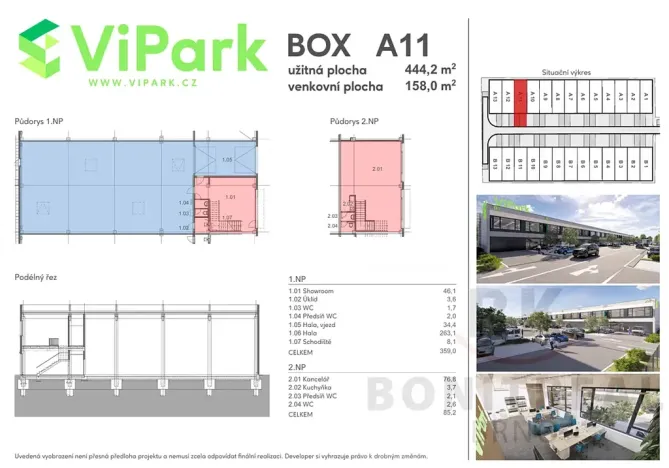 Prodej skladu, Brno, Vinohradská, 457 m2