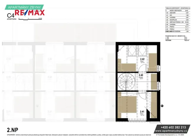 Prodej bytu 3+kk, Doksy, 67 m2