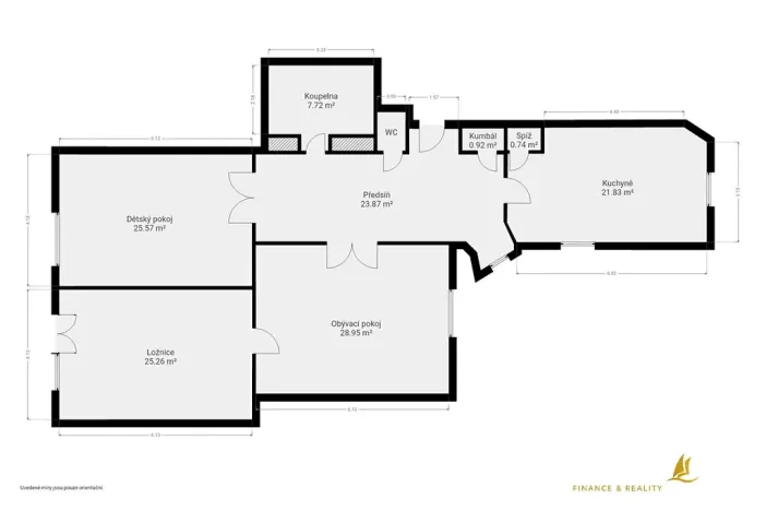 Prodej bytu 3+1, Plzeň, Hálkova, 132 m2