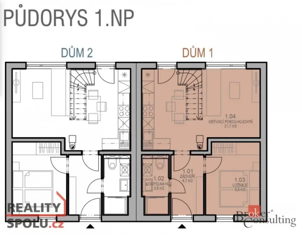 Prodej rodinného domu, Dlouhá Ves, 69 m2