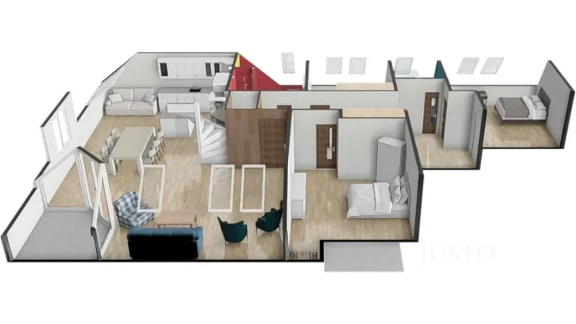 Prodej bytu 5+kk, Písek, Budějovická, 182 m2