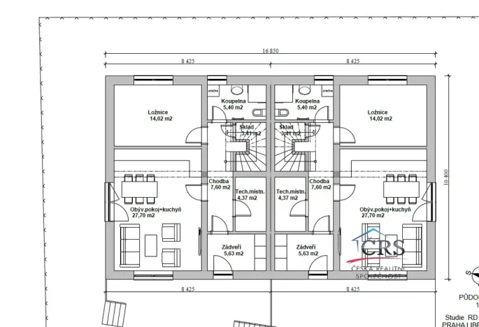 Prodej pozemku pro bydlení, Praha, Na Truhlářce, 575 m2