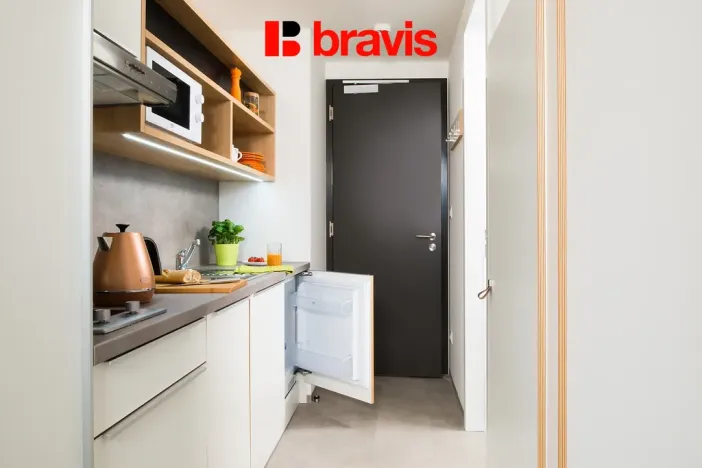 Pronájem bytu 1+kk, Brno - Trnitá, Dornych, 26 m2