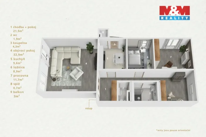 Prodej bytu 4+1, Karlovy Vary - Drahovice, Lidická, 115 m2